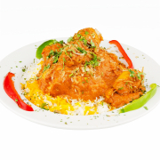 Hyderabadi Chicken 65 Biryani